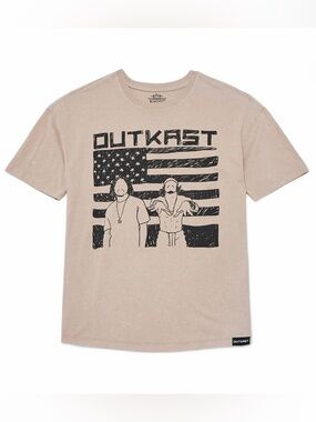 NWT - Outkast Mineral Wash Graphic T-Shirt
